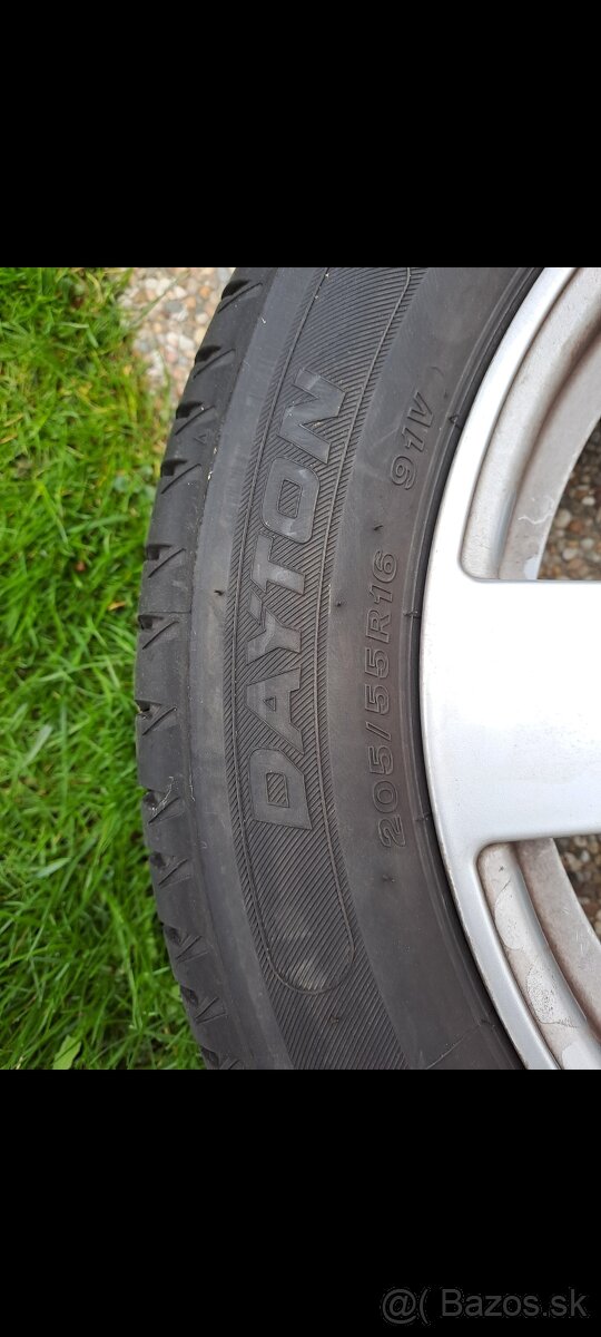 Dayton 205/55R16 s diskami 6,5Jx16H2, 4xKS - 3