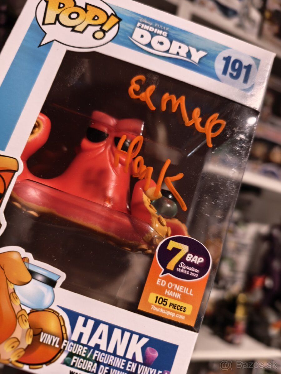 Hank Funko Pop-podpísaná - 3