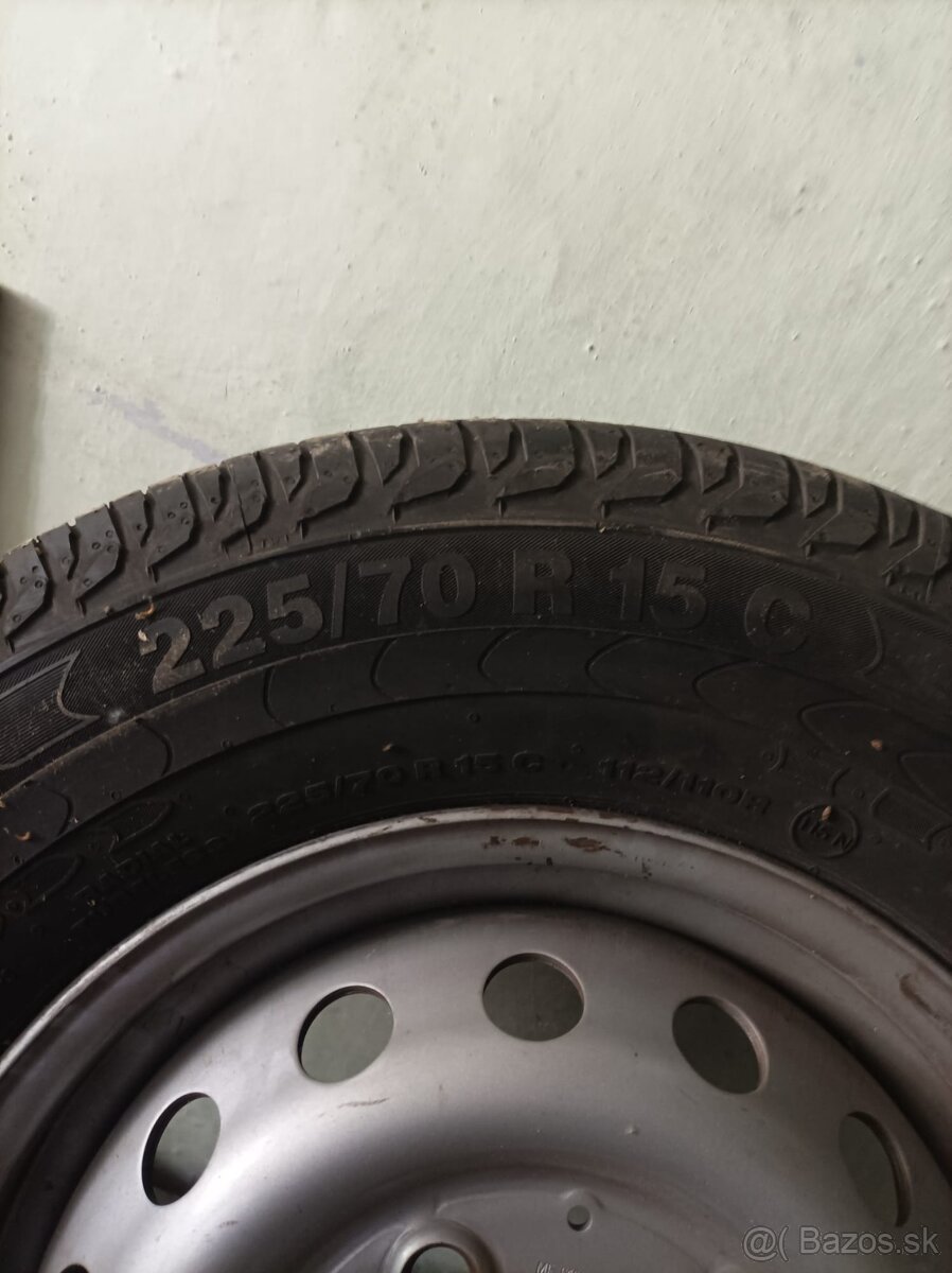 Kolesa Mercedes 225/70 R15C - 3