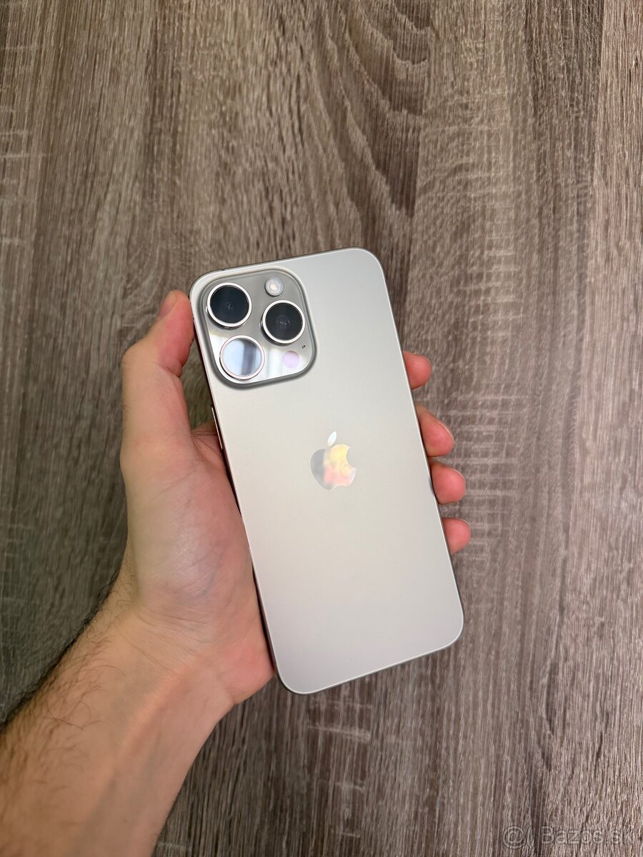 iPhone 15 pro max 256gb natural titanium - 3