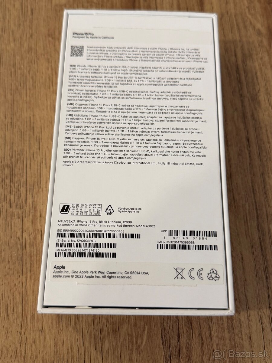 iPhone 15PRO titanovy - 3
