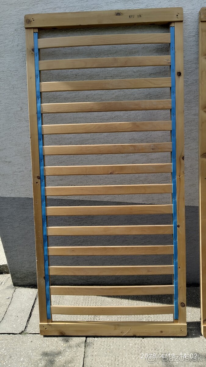 2x drevený rošt 200 x 90 - 3