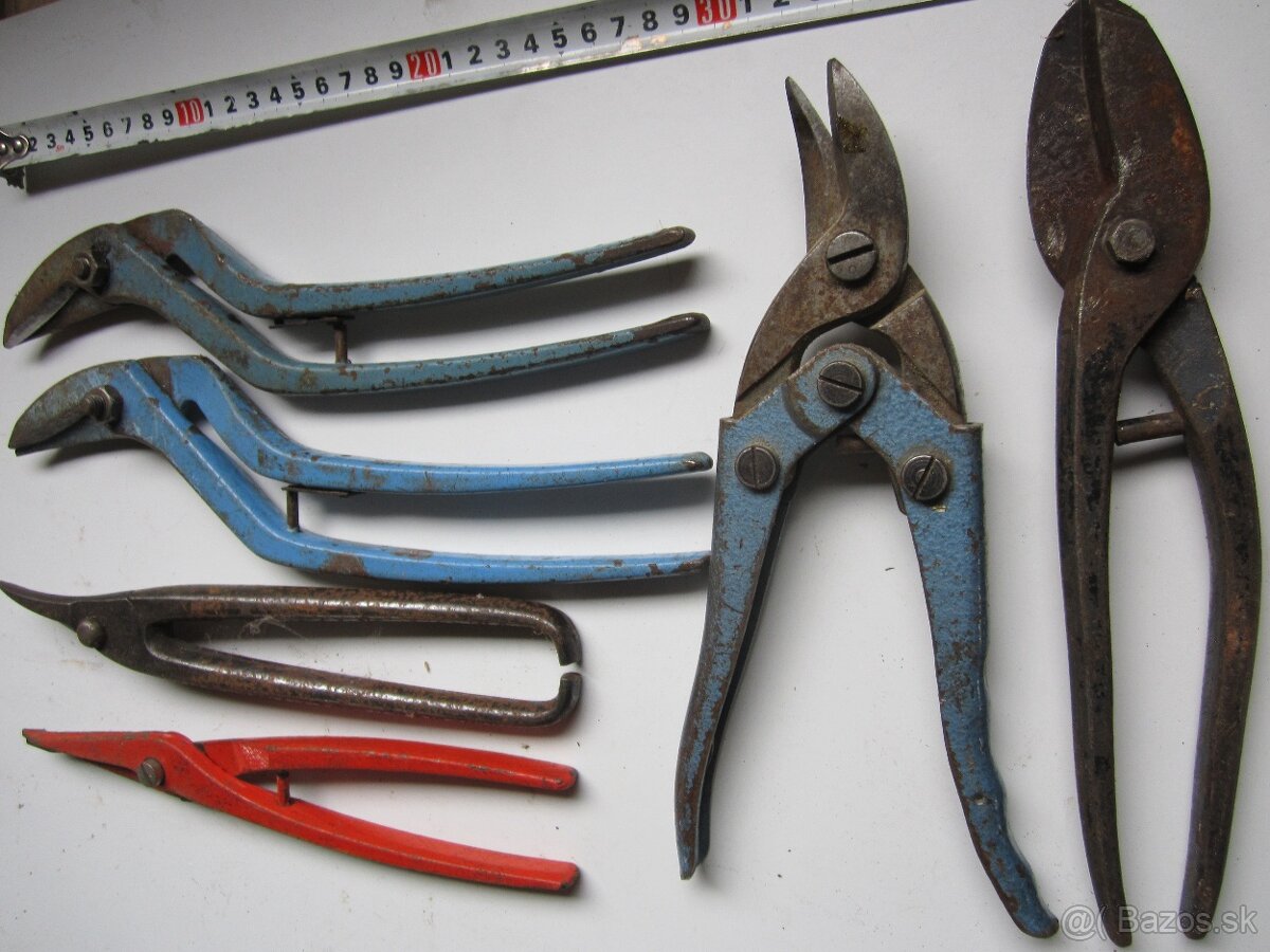 kľúče hasáky a nožnice na plech - 3