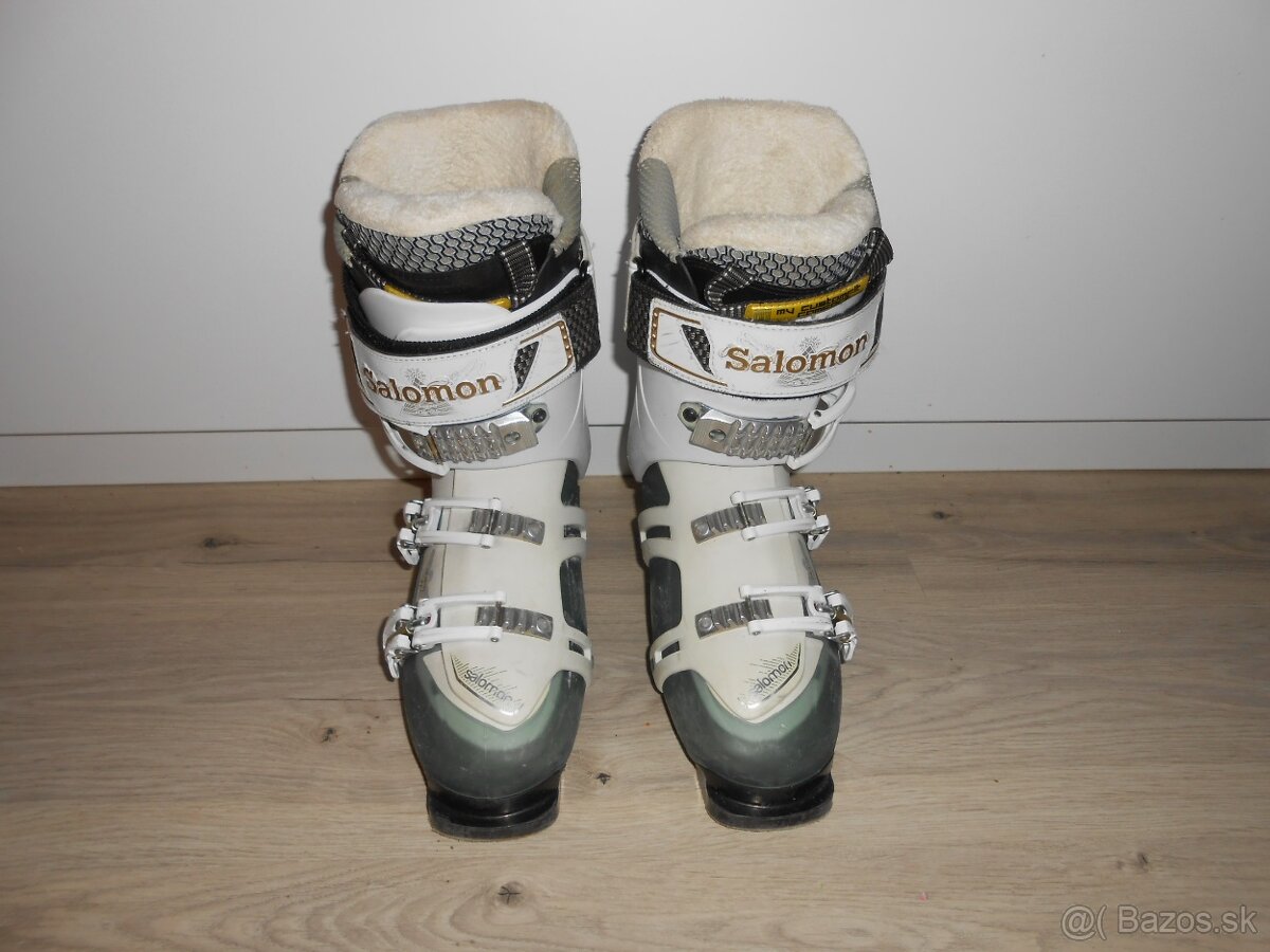 Predam v peknom stave damske lyziarky SALOMON QUEST 80 - 3