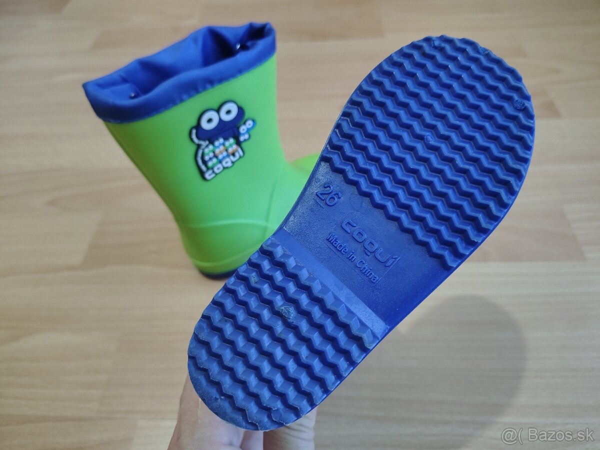 Chlapčenské gumáky Coqui č. 26 - 3