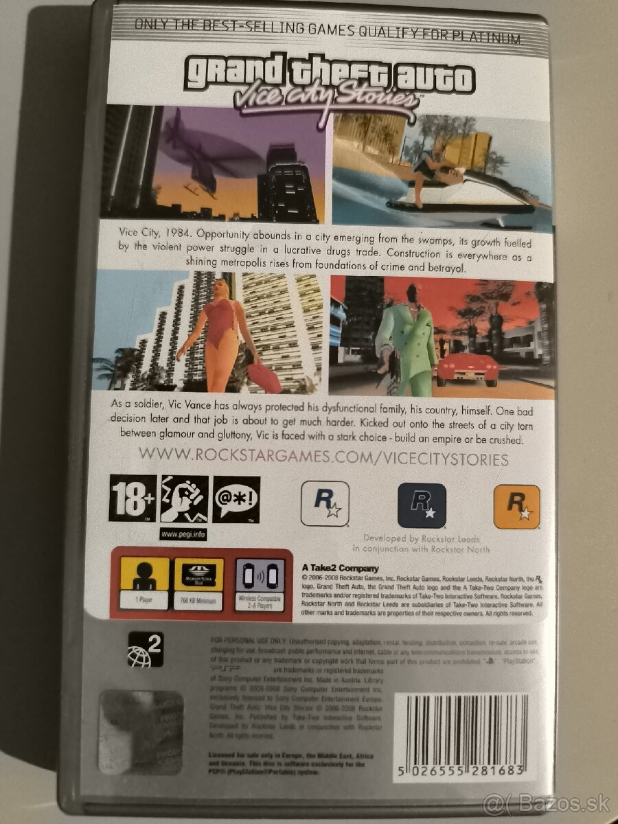 grand theft auto vice city stories platinum - 3