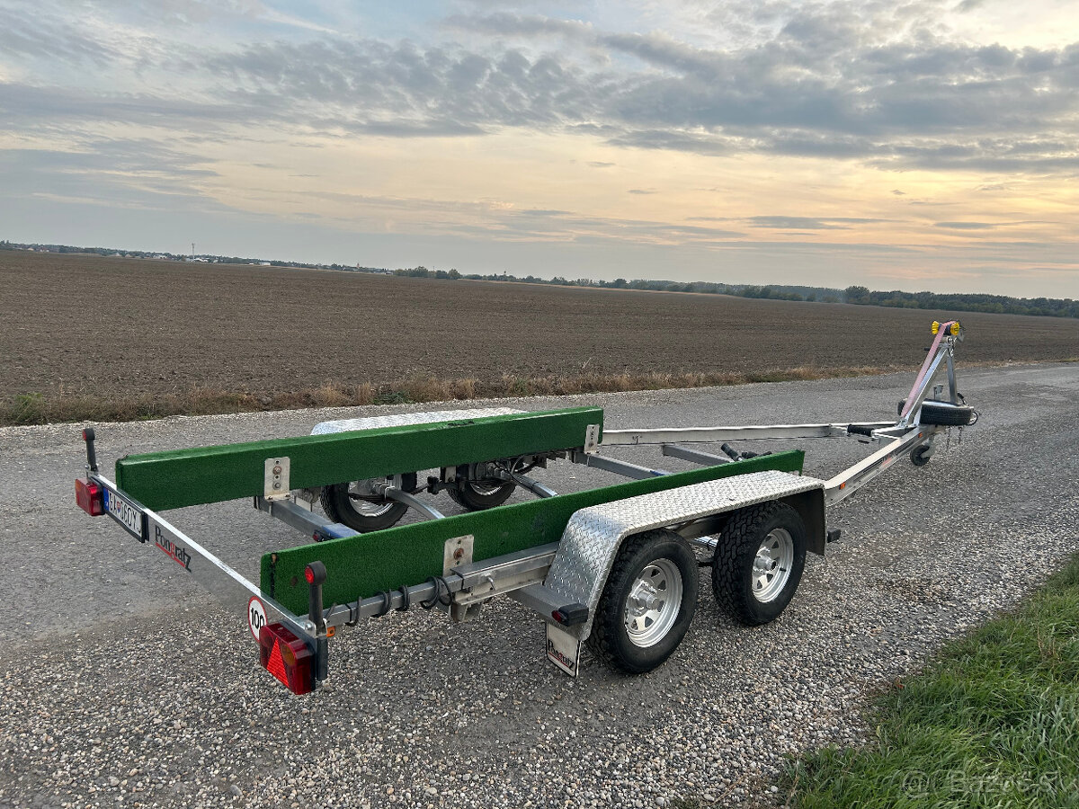 Príves, vozík na prepravu lode s váhou do 3 ton - 3