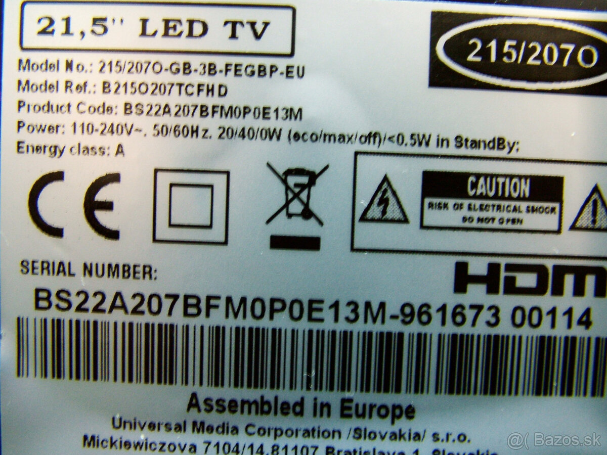 Kúpim 55 cm (21,5") LED televízor BLAUPUNKT - 3