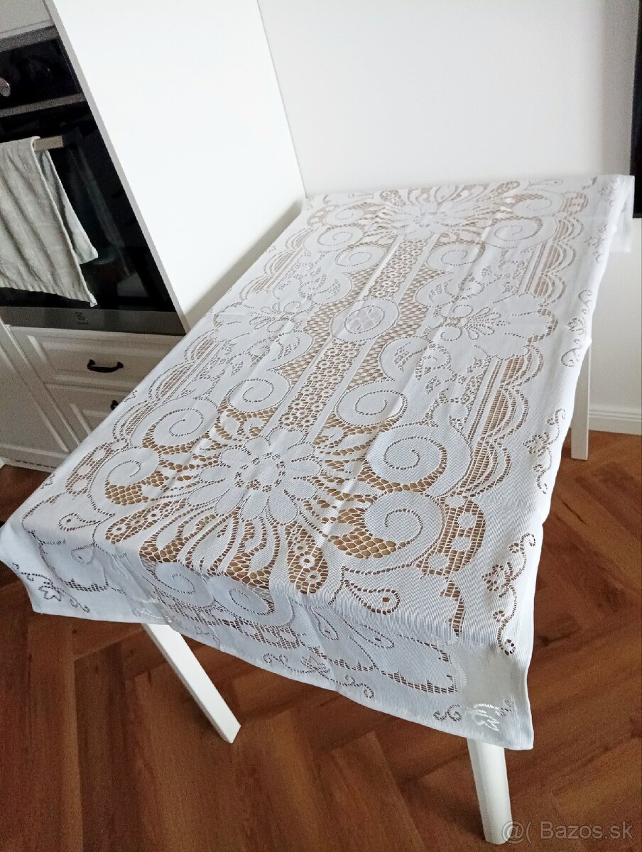 Retro čipkovaný behúň/obrus - 3
