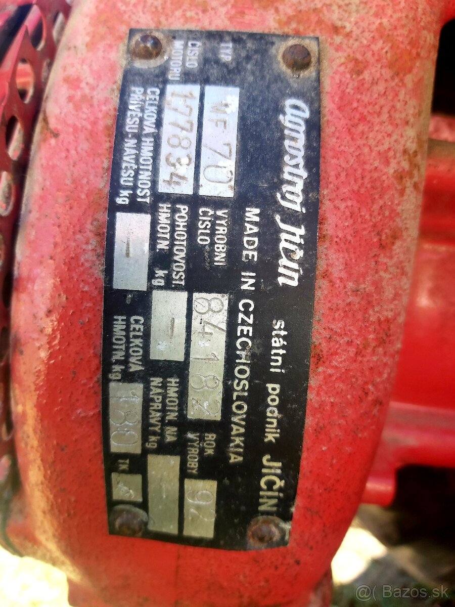 MF70 kosačka + obracačka - 3