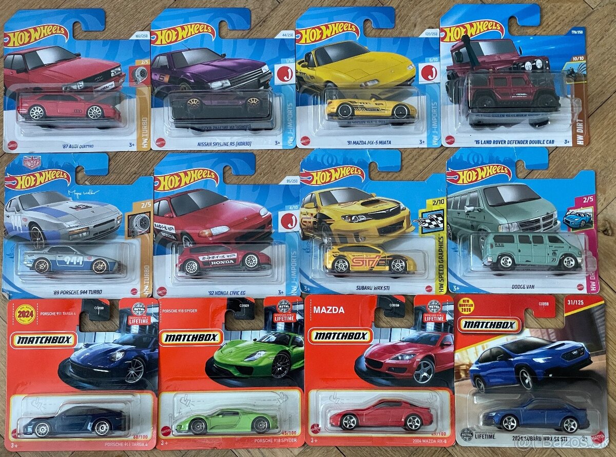 hotwheels matchbox model 1:64 - 3
