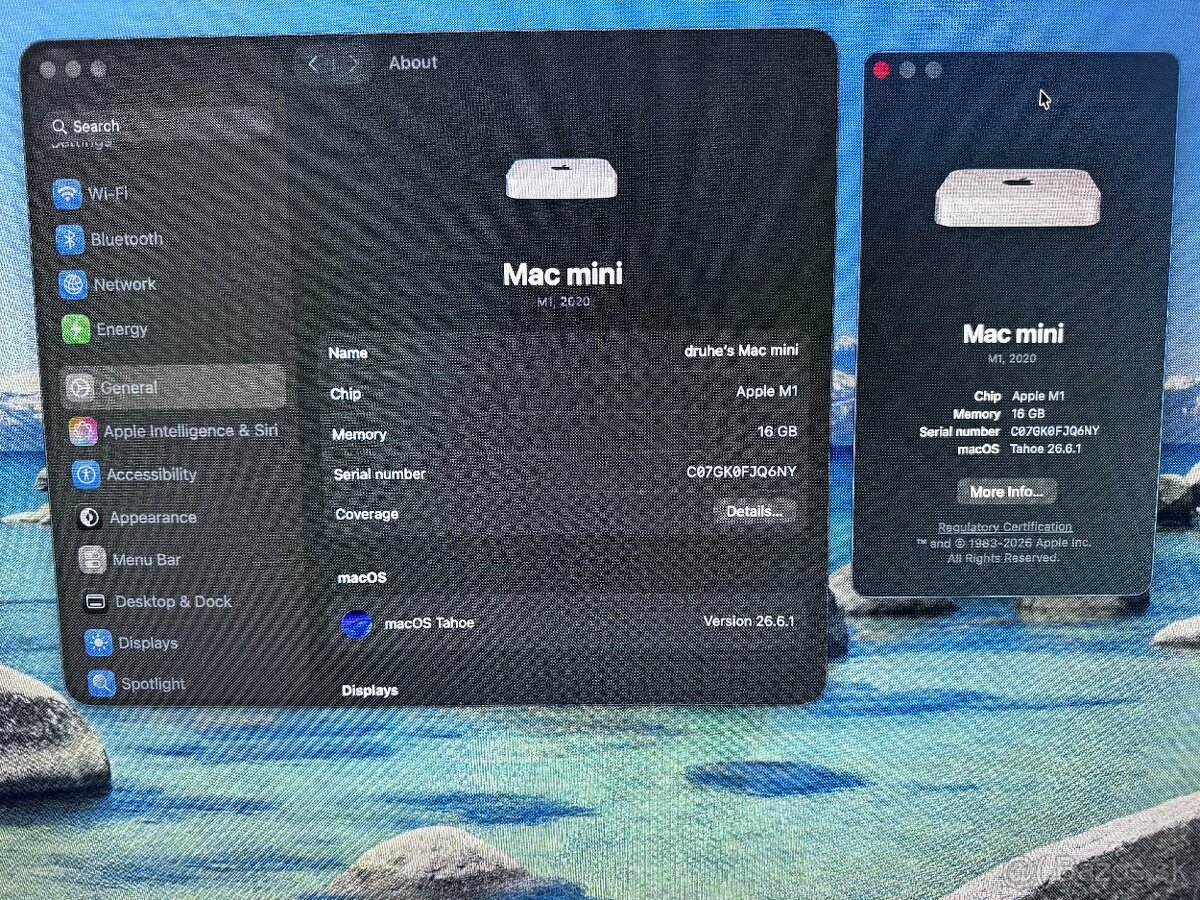 Počítač Apple Mac Mini M1 8GB RAM / 256GB SSD (A2348) - 3