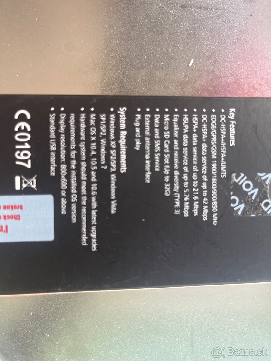 Predám Huawei E372 DC-HSPA+ USB Stick - 3