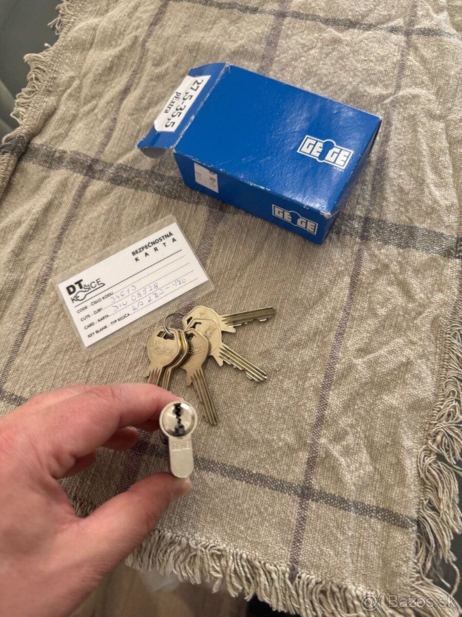 Predám bezpečnostnú vložku GEGE, takmer nepoužívaná. - 3