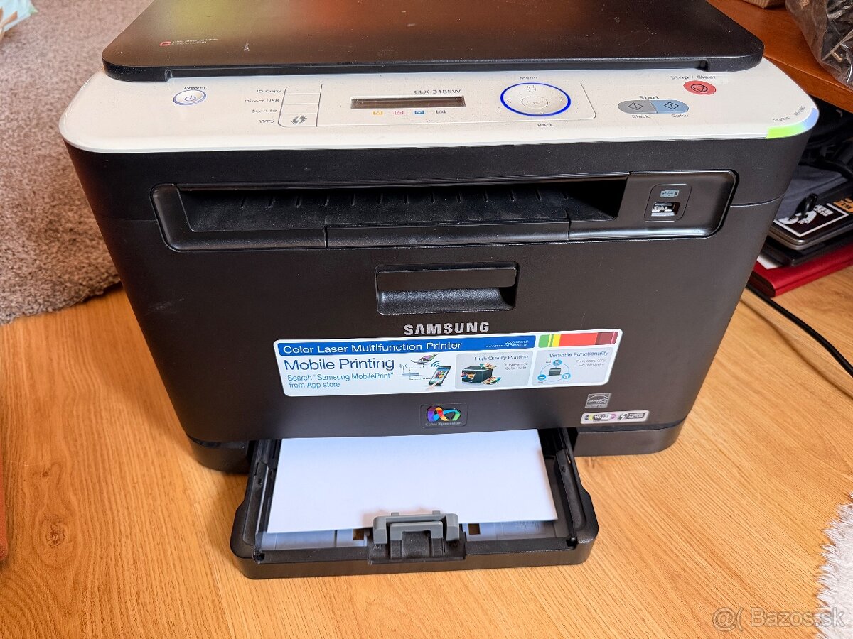 Predám Samsung CLX-3185W farebná laserová tlačiareň s Wi-Fi - 3
