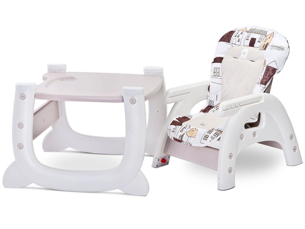 Jedálenská stolička CARETERO HOMEE
2v1 - 3