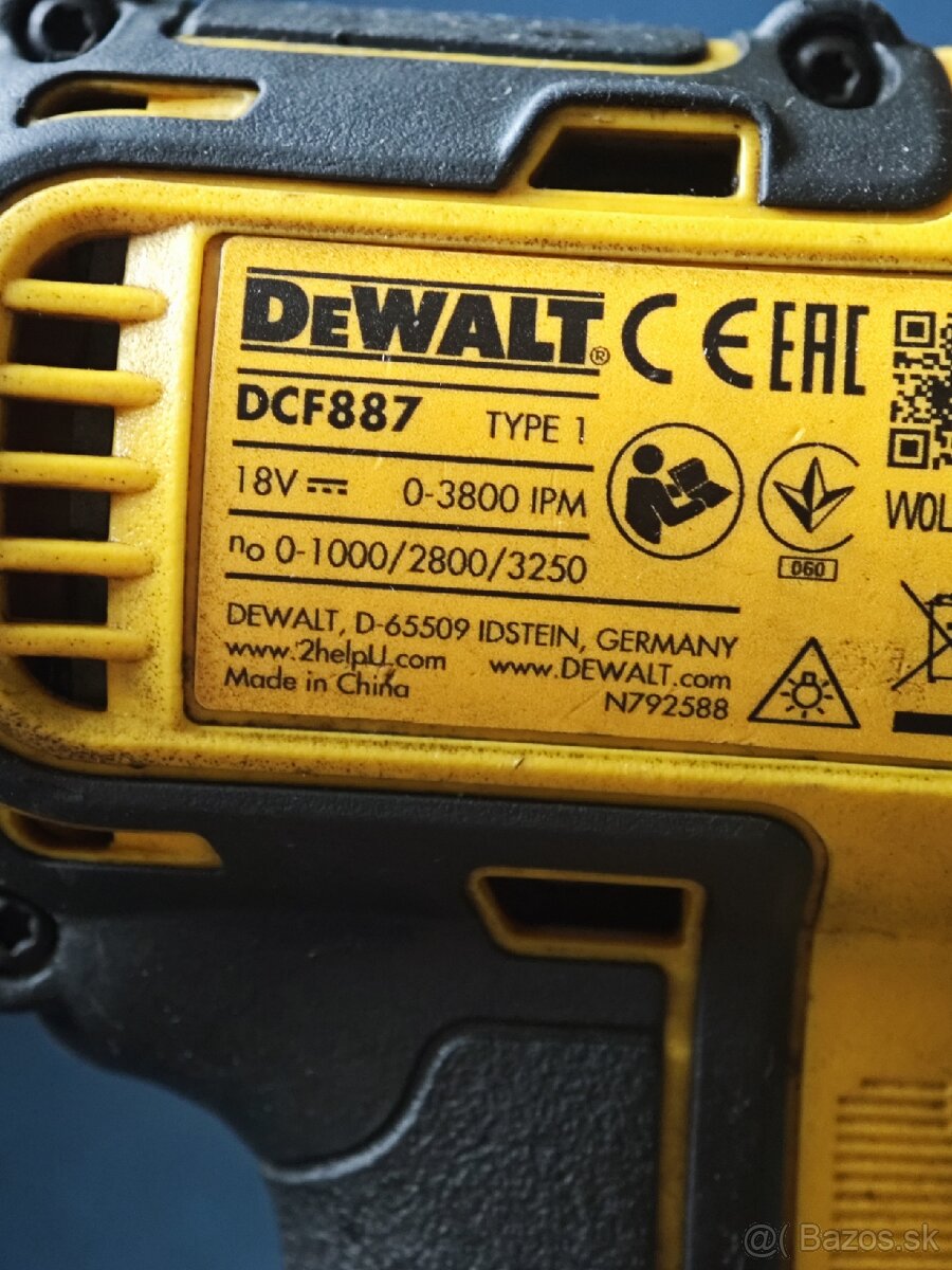 Dewalt dcf 887 - 3