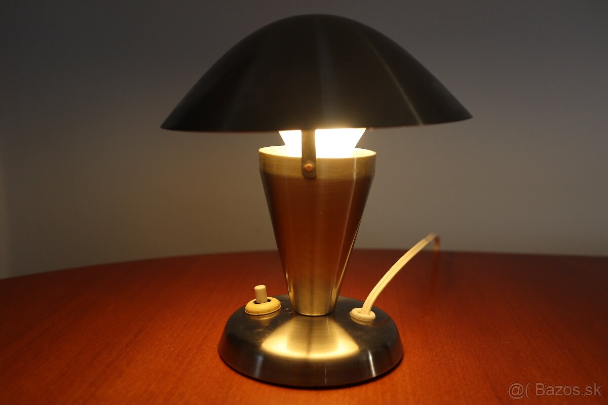 Starožitná nočná lampa hríbik. - 3