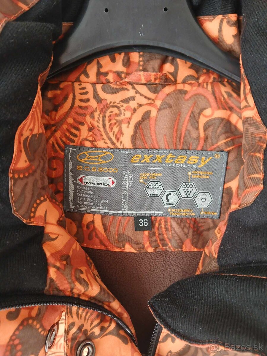 Bunda s kapucňou zn.Exxtasy, veľ.36 - 3