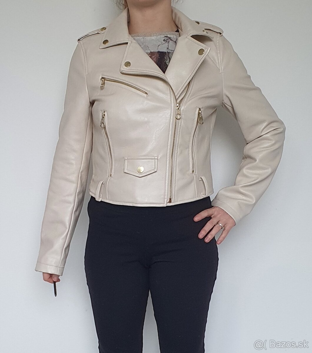 Dámska koženková bunda - 3