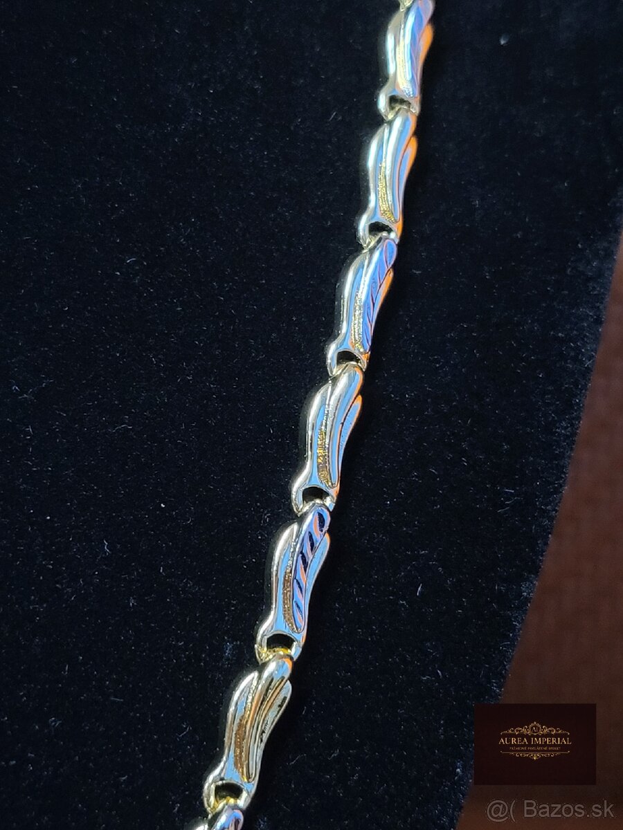 Pozlátená Retiazka 14K 50cm - 3