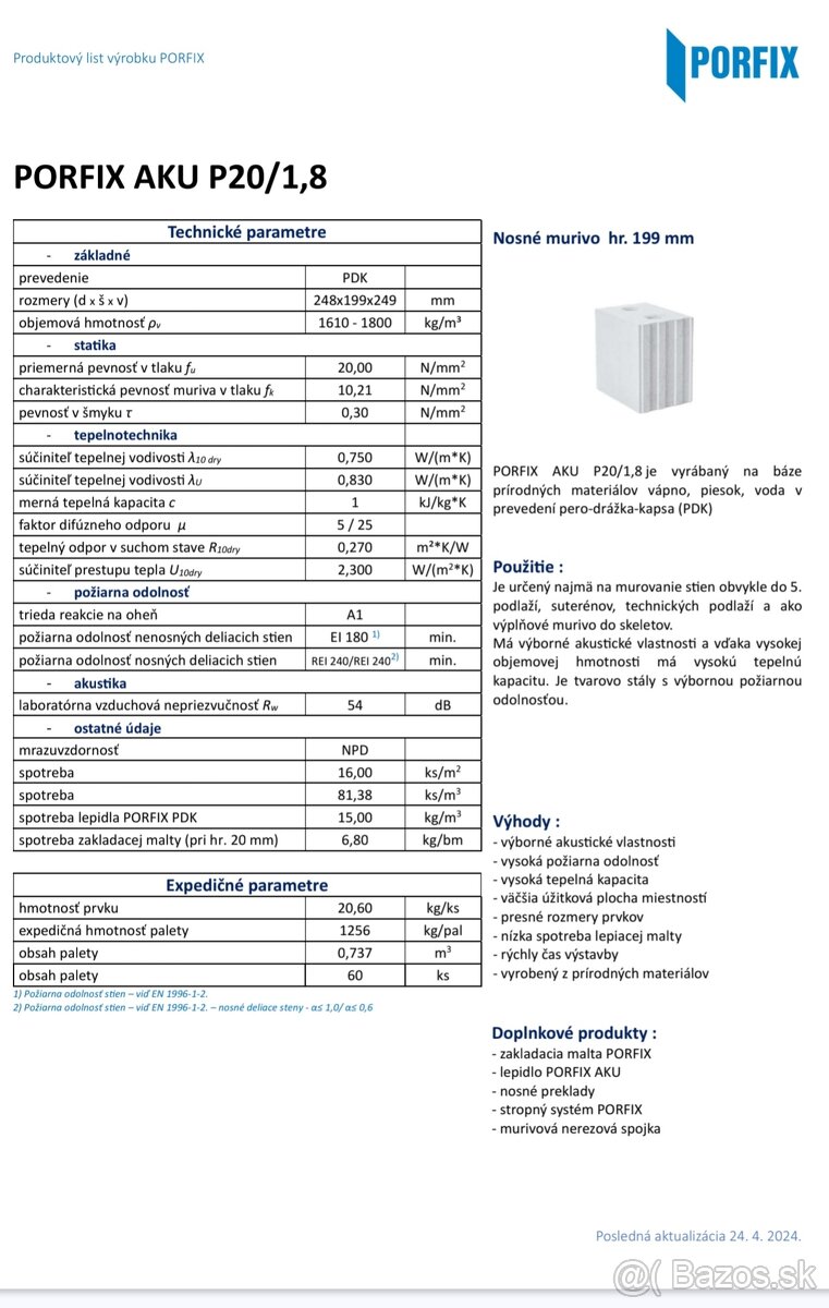 PORFIX AKU P20/1,8 - 3