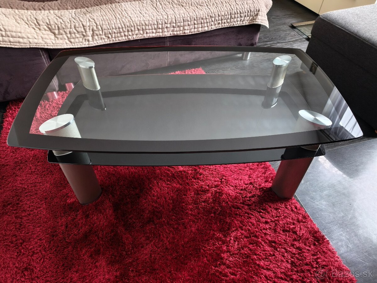 Sklenený konferenčný stolik - 3