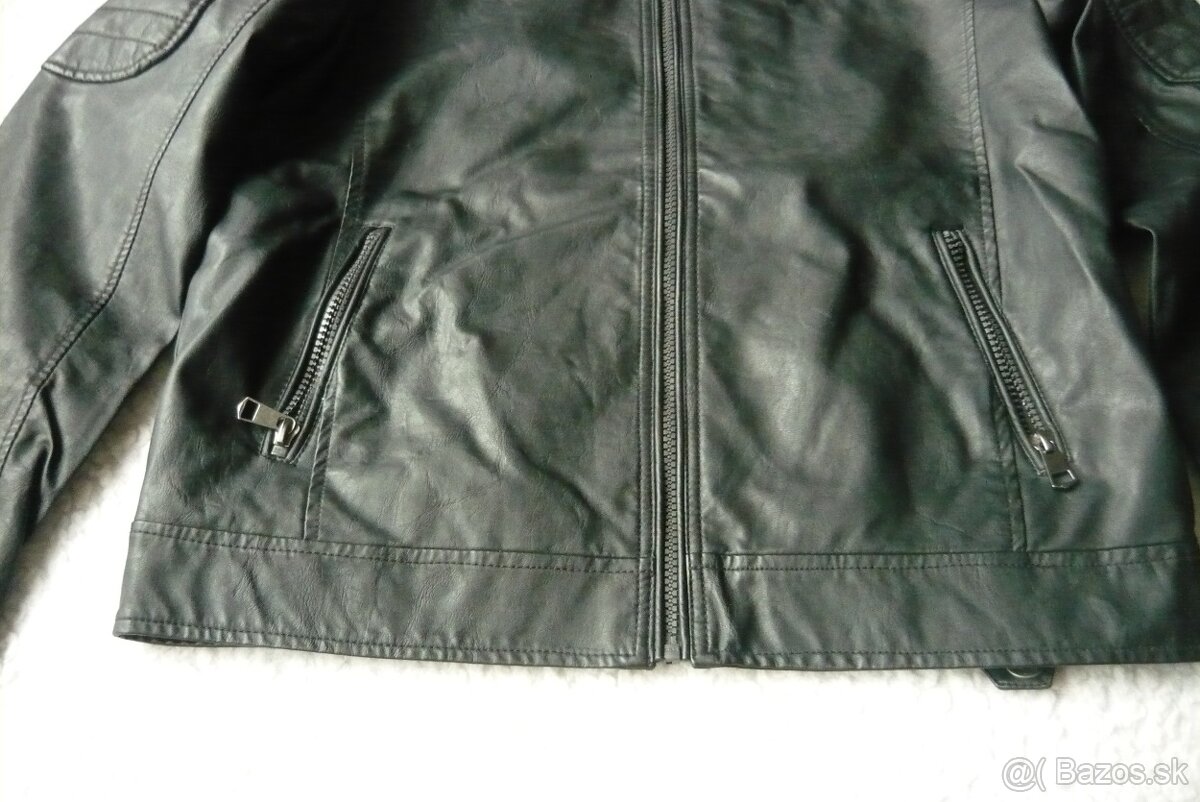 chlapčenská koženková bunda - 3