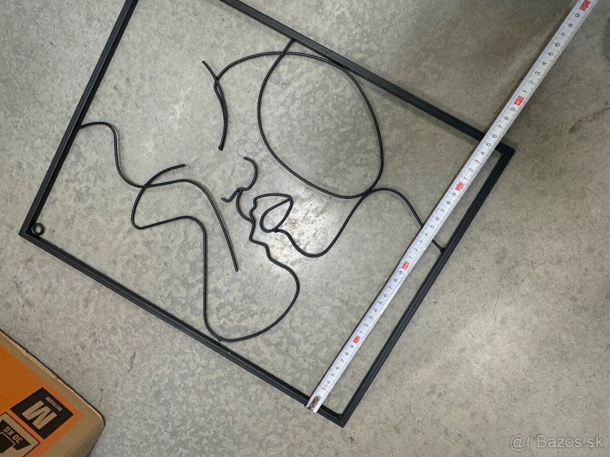 Predám kovovy dekorativny obraz - 3