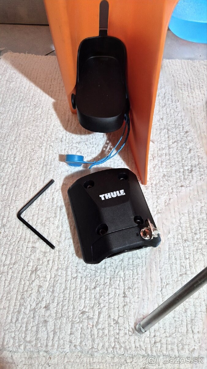 Thule RideAlong detská cyklosedačka, oranžová - 3