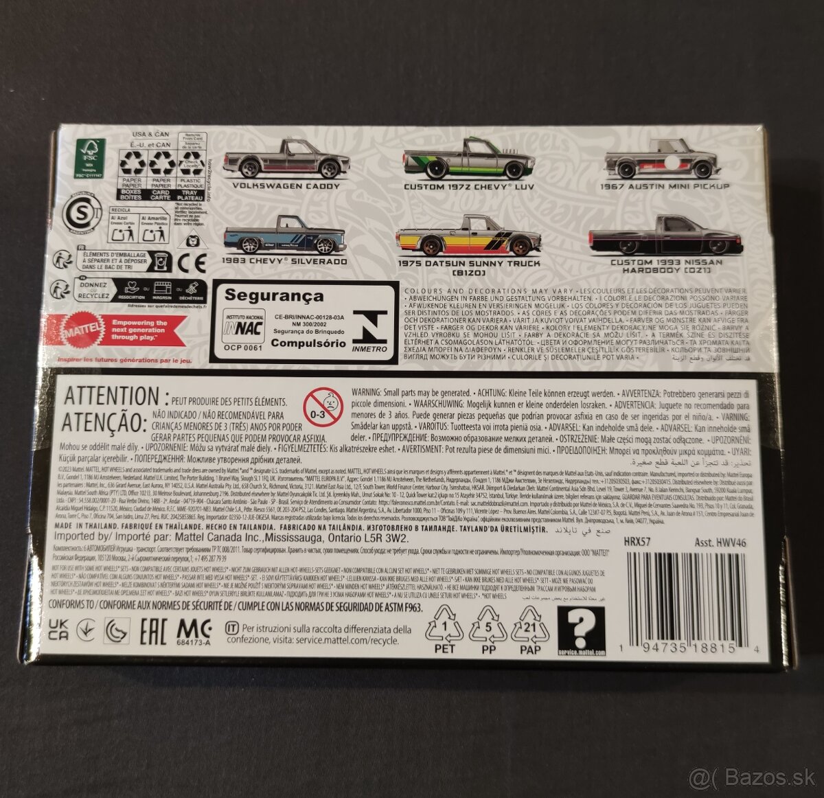 Hot Wheels Zamac Pack - 3