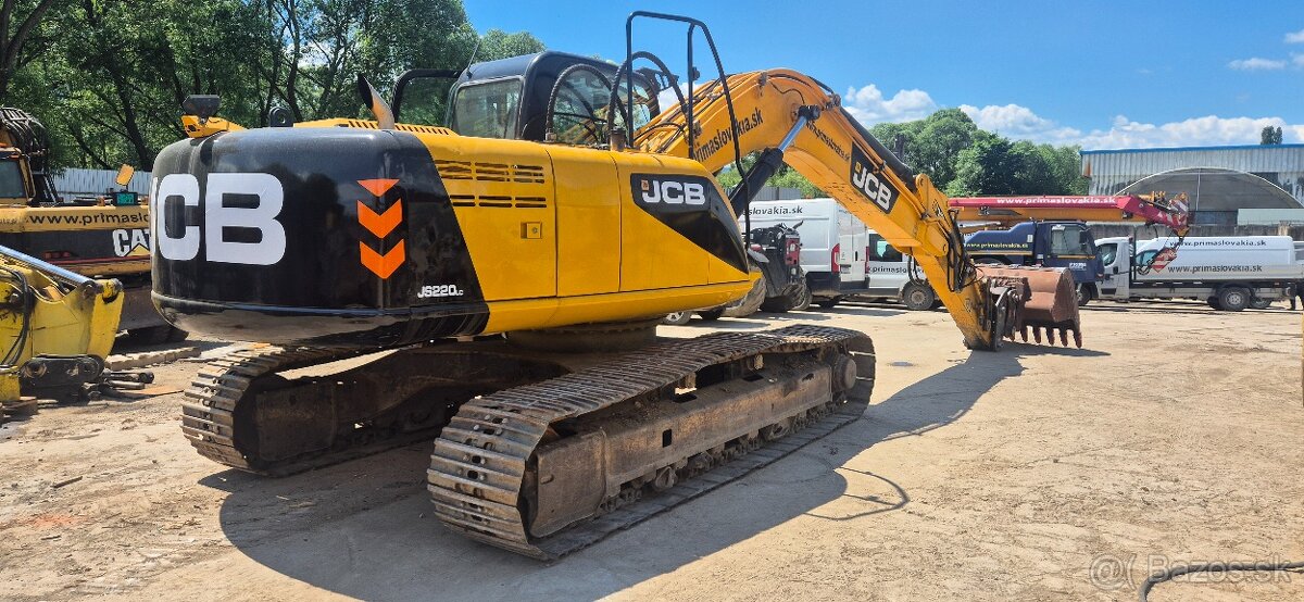 predám pásový báger JCB 220LC - 3