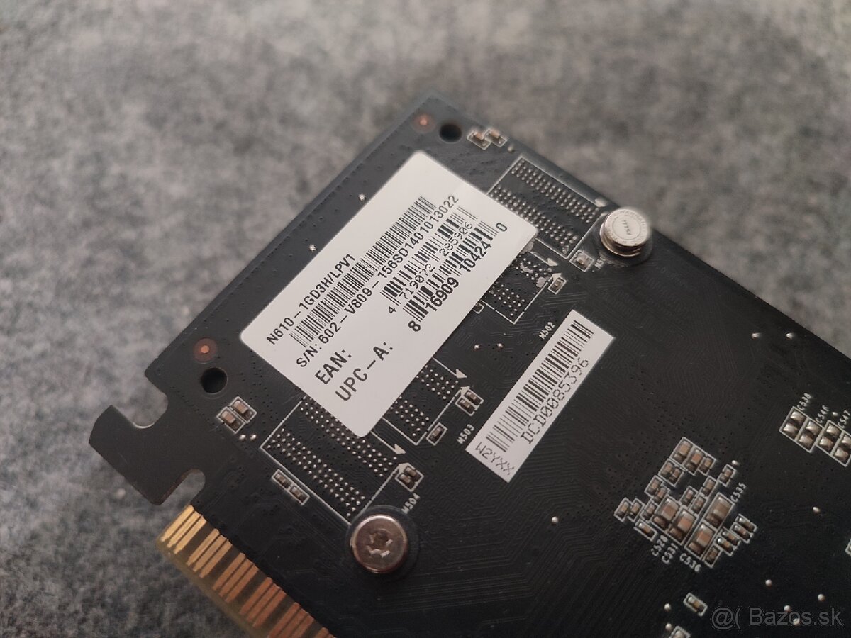 MSI GT610 Low profile 1GB - 3