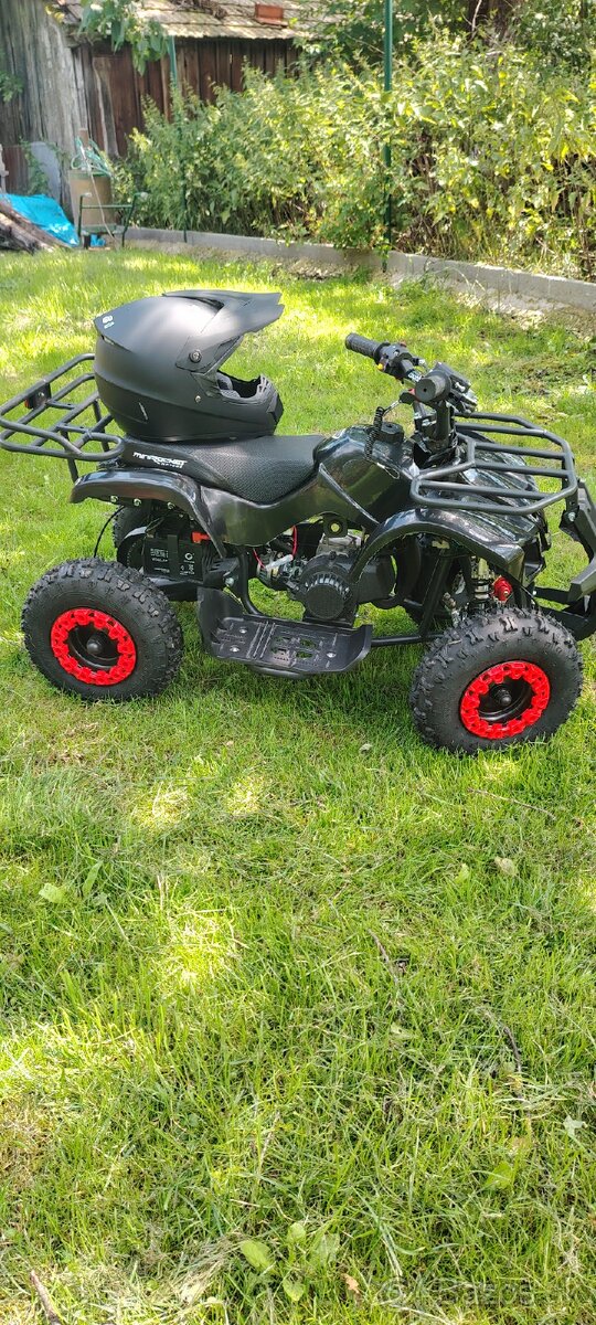 Detská štvorkolka, 49cm3, E-start, od 4+