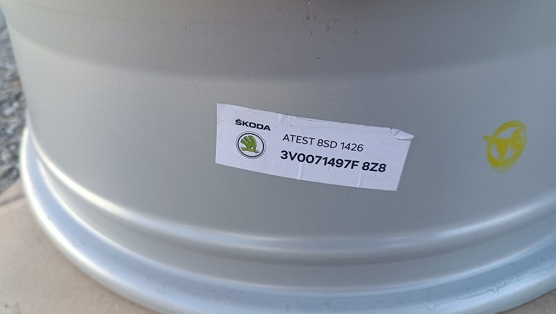 R17 5x112 mm orig. škoda (audi, seat, volksagen) - 3