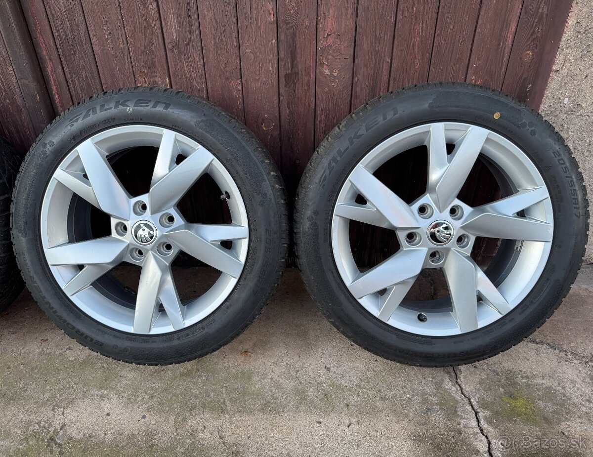 originální ALU kolesá škoda Lyra R17 - 3