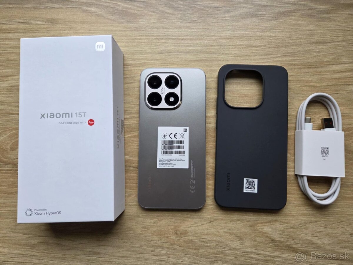Xiaomi 15T 12GB/256 GB Gray, top, zaruka - 3