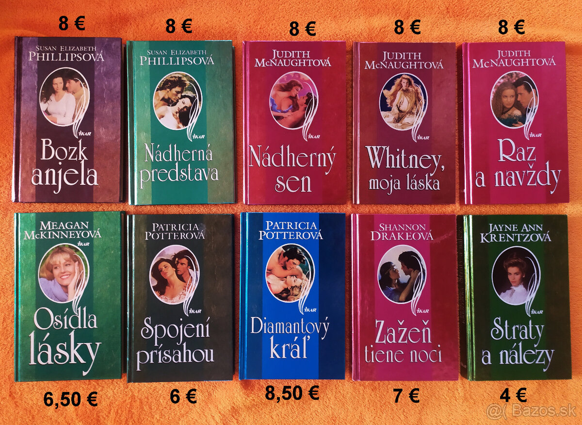 Romány, beletria, romantické, historické, detské knihy - 3