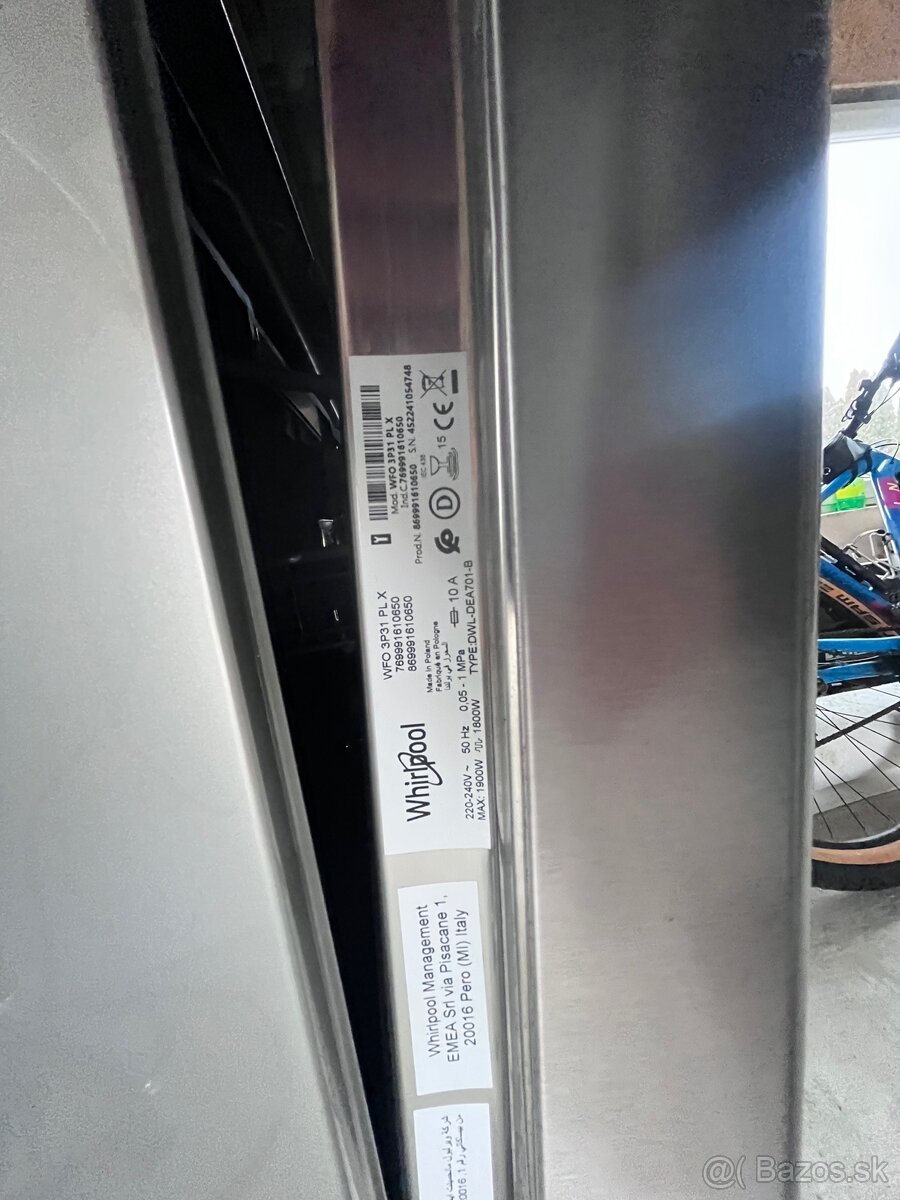 Umývačka riadu Whirlpool - 3