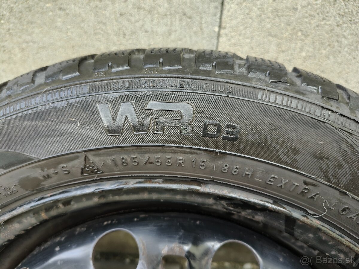 Zimná sada kolies + disky - 3