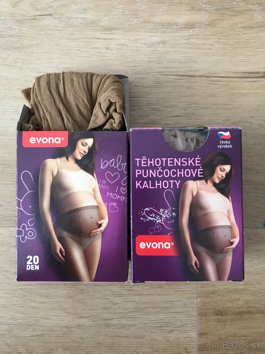 Tehotenské pančuchy - NOVÉ - 3