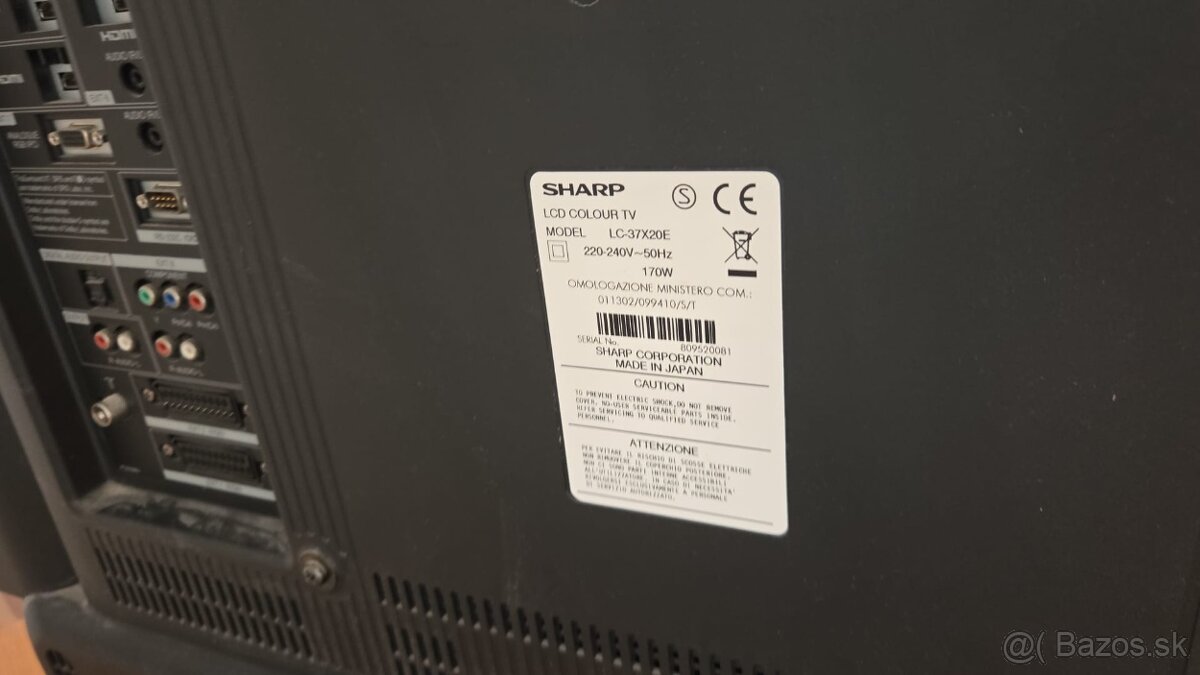 Televízor Sharp Aquos LC-37X20E - 3