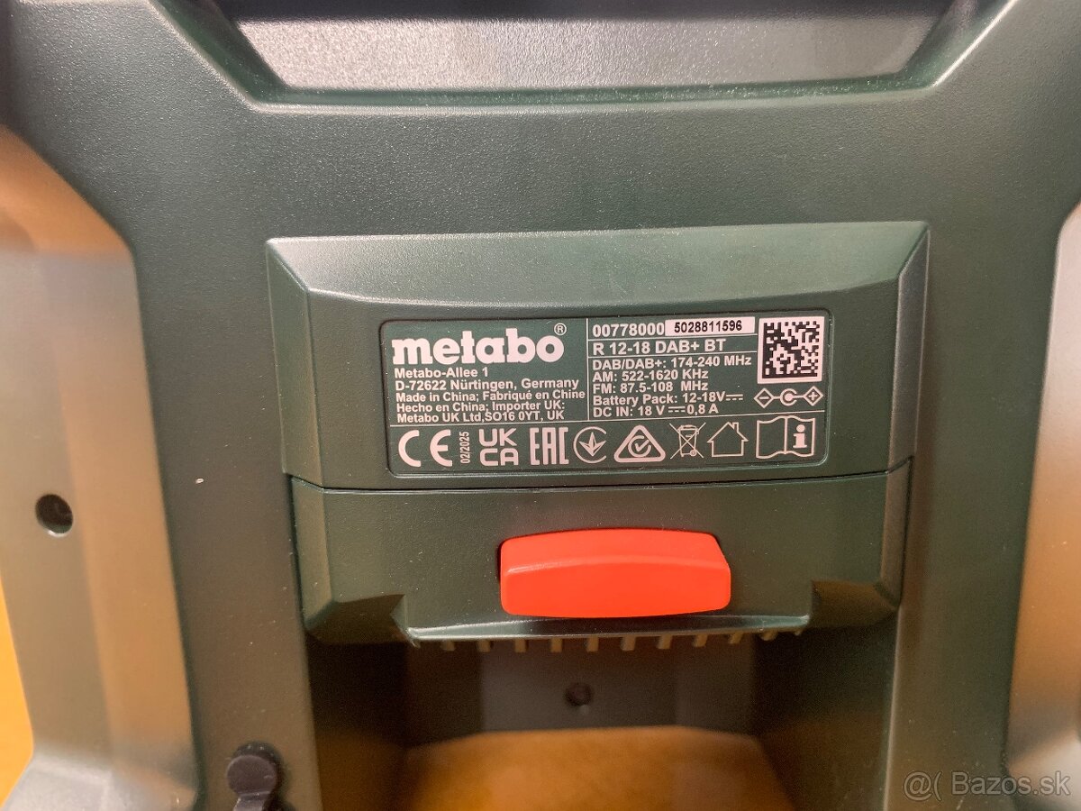 Rádio metabo - 3