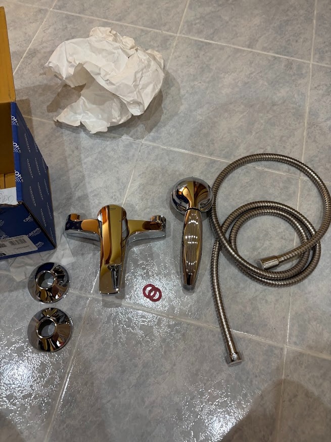 Grohe QuickFix Start - Vaňová nástenná batéria - 3