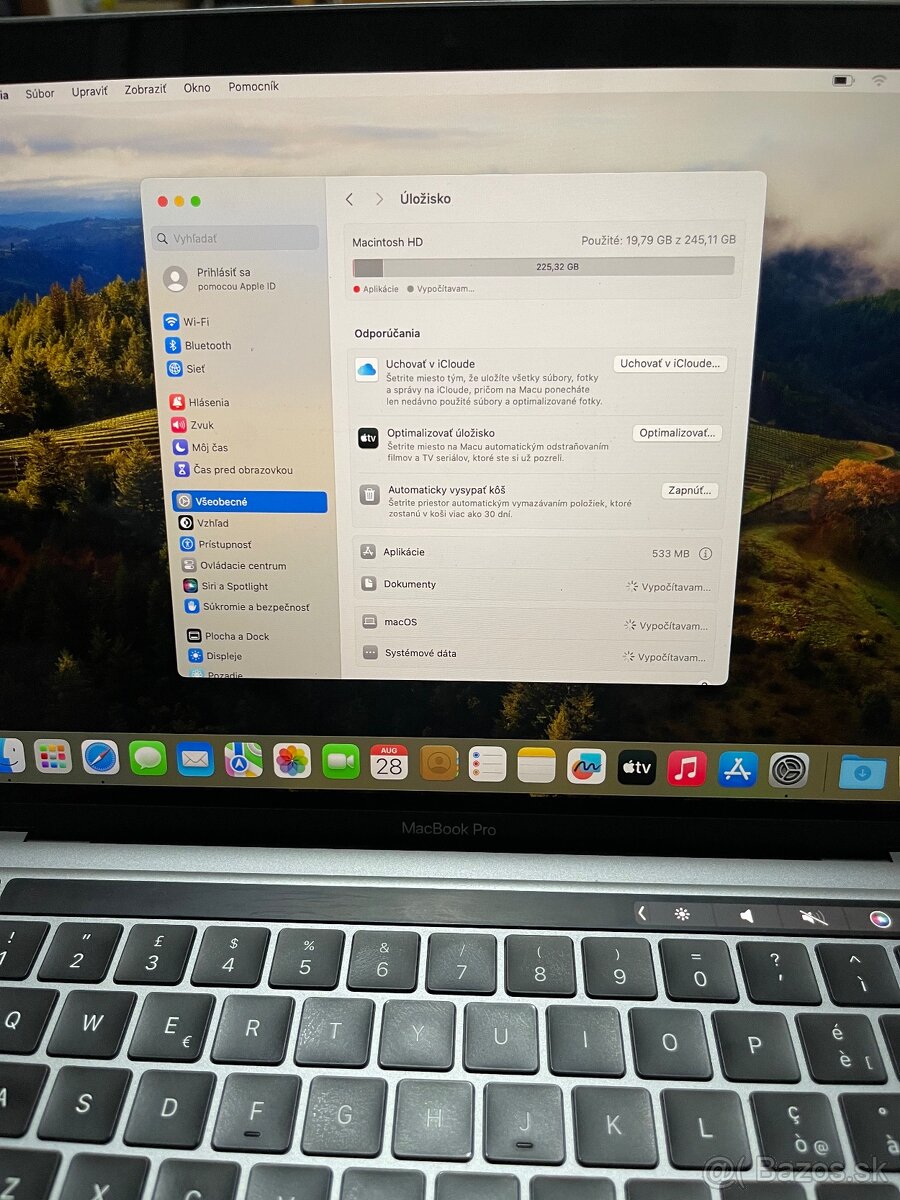 Predám Apple MacBook PRO M2 2022 Space Grey Bateria 100% - 3