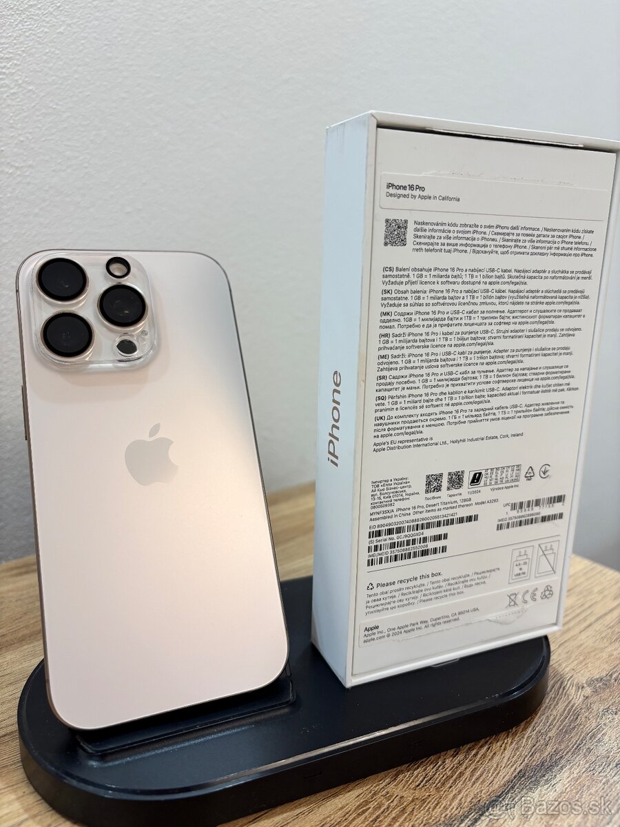 Apple Iphone 16pro 128GB Desert Titanium - 3
