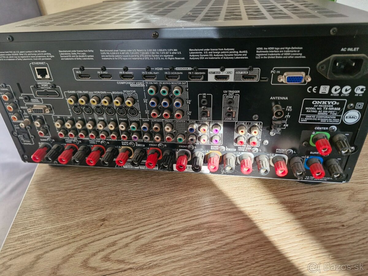 Predám ONKYO TX-NR 808 - 3