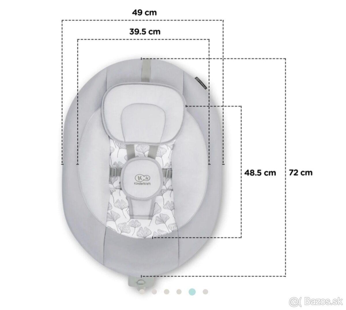 pohupujúce lehátko značky kindercraft - 3