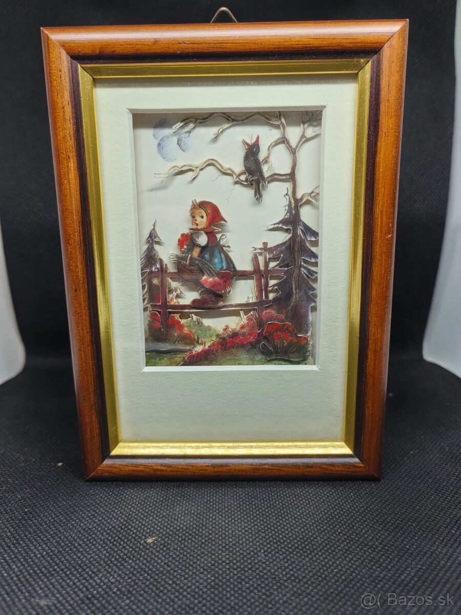 predám staré obrázky M.I. Hummel š=10cm, v=14cm - 3