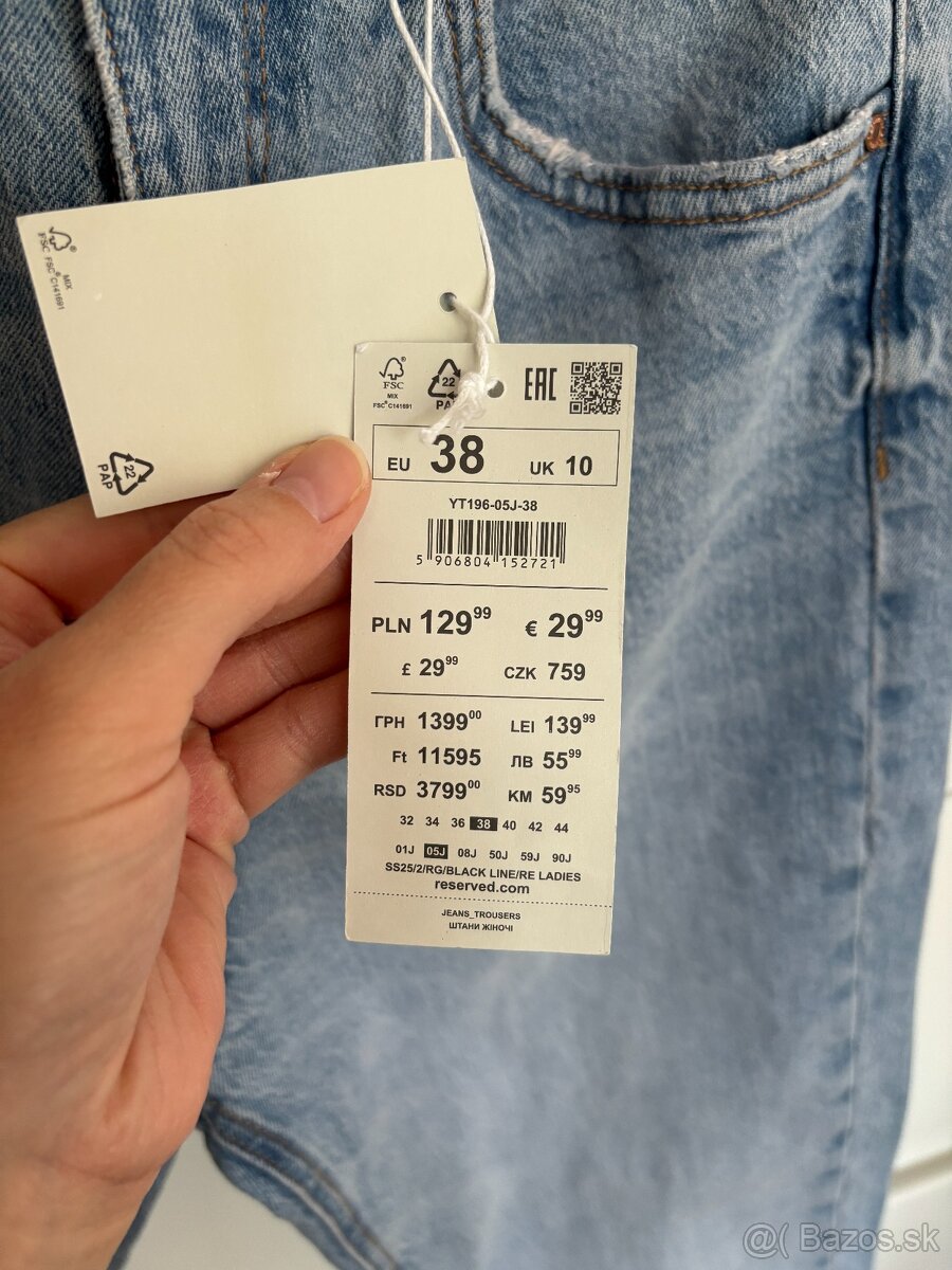 Dámske mom rifle Reserved veľ. 38 - 3